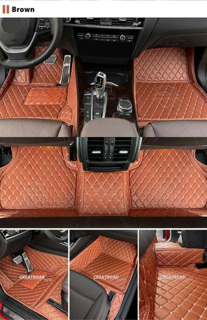 Tapis de sol de voiture personnalisé, couverture de tapis automobile, accessoires d'intérieur, pour Hyundai Tucson L (Turbo hybride/carburant) 2021 2022 2023 2024