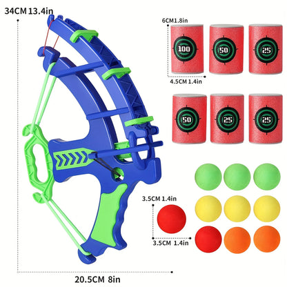 Jouet de pratique de cible de balle molle pour enfants, jouets de pratique de tir éducatifs avec balles souples
