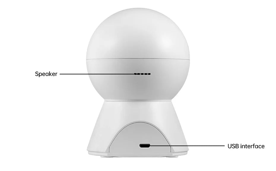 KERUI 5MP 4K Tuya Smart Mini WiFi IP caméra intérieure sans fil sécurité à domicile AI humain détecter CCTV caméra de Surveillance suivi automatique