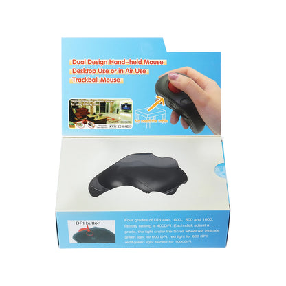 Souris Laser portable ergonomique, commande au pouce, sans fil, optique, filaire, USB, pour ordinateur portable et PC, nouvelle collection