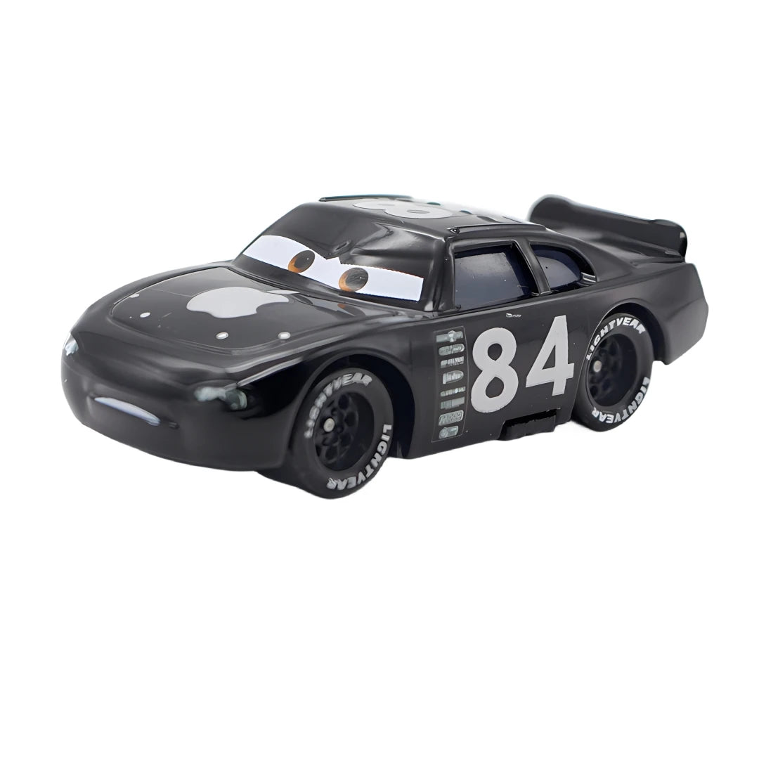 Disney Pixar-Voitures Rains Mcqueen Mack UnmunCollection pour enfants, véhicules moulés sous pression, modèle de jouet en alliage, cadeau, 3 jouets, 1:55