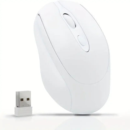 Souris d'ordinateur sans fil Rechargeable 2.4G, Compatible Bluetooth, USB, silencieuse, pour PC, ordinateur portable, Macbook, tablette