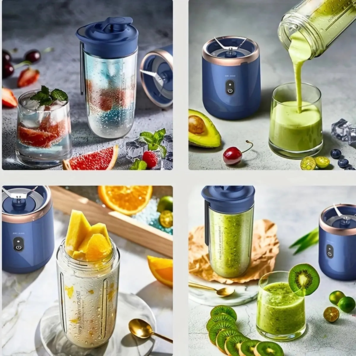 Mélangeur électrique portable multifonction, mélangeur de jus, mélangeur de jus frais, mélangeur Smunvétérans wn, tasse à glace, robot culinaire, 6 phpopularité