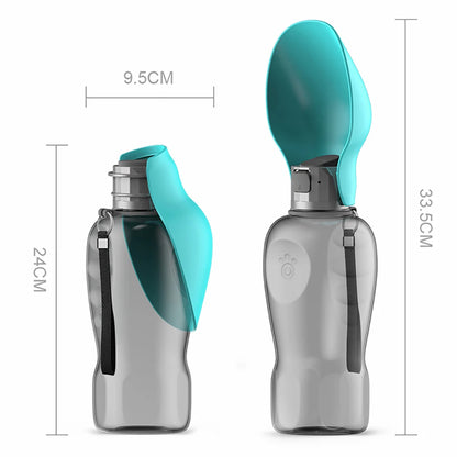 Portable Chien Bouteille D'eau Pour Les Petits Grands Chiens En Plein Air Marche Chiot Potable Bol Chat Buveur Labrodor Yorkshire Fournitures Pour Animaux De Compagnie