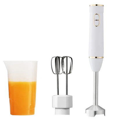 Mixeur à main multifonctionnel, robot culinaire, centre commercial, broyeur à viande Ju479, hachoir, fouet, batteur à œufs, mousseur