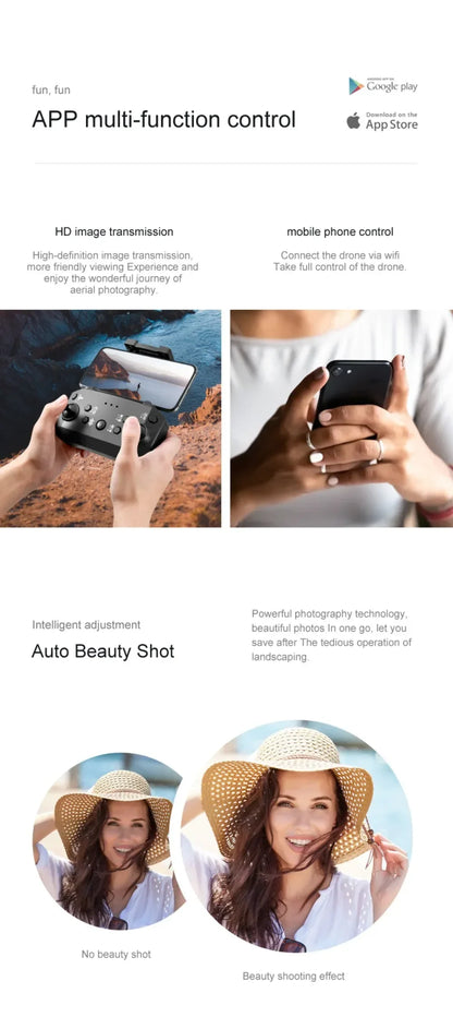 Xiaomi-Drone ATA JIA Z908 Pro /MAX 8K ESC 4K, professionnel, localisation de flux optique, évitement d'obstacles à 3 côtés, jouets quadricoptères