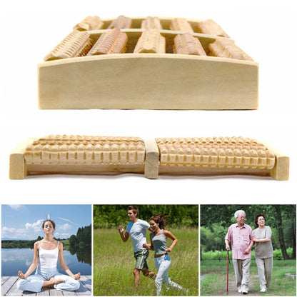 Rouleau de pied en bois, soins en bois, Massage, réflexologie, relaxation musculaire, soulagement, cadeau de Spa, Anti-Cellulite, outils de soins