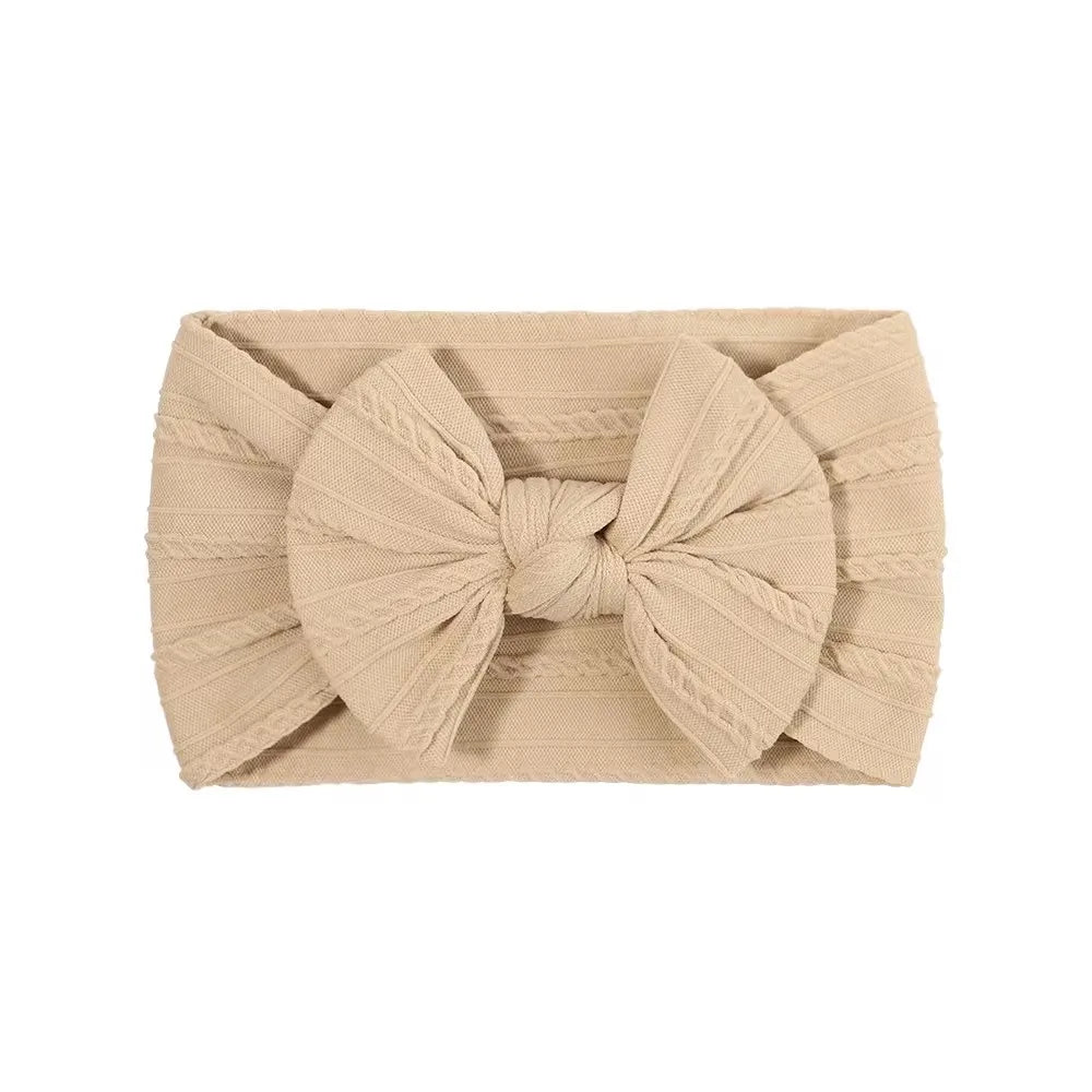 Bandeau élastique en Jacquard avec nœud papillon pour bébés, couvre-chef à nœud papillon, mignon, pour bébés filles, photographie pour nouveau-nés
