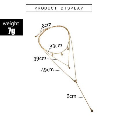 Collier rond à trois couches en argent Sterling 925, chaîne O Simple, pendentif d'amour, cadeau de fête pour femmes, bijoux fins exquis, nouvelle collection