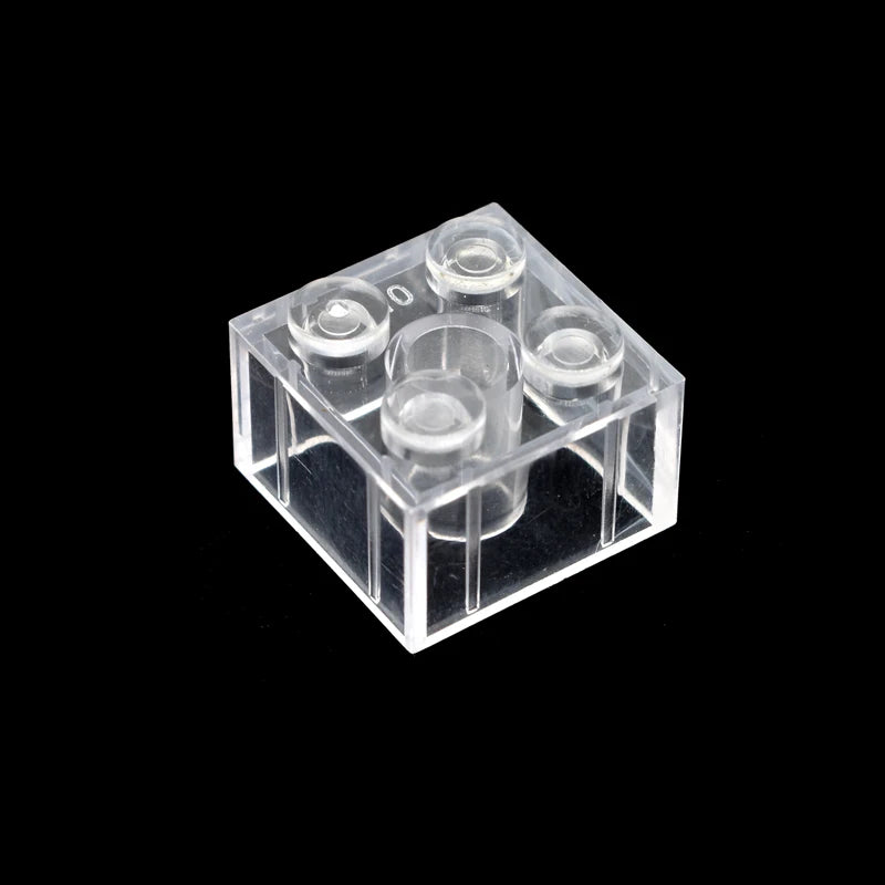 Blocs de construction à monter soi-même, 60 pièces, figurines épaisses, briques 2x2 points, taille créative éducative, compatibles avec 3003 jouets en plastique pour enfants