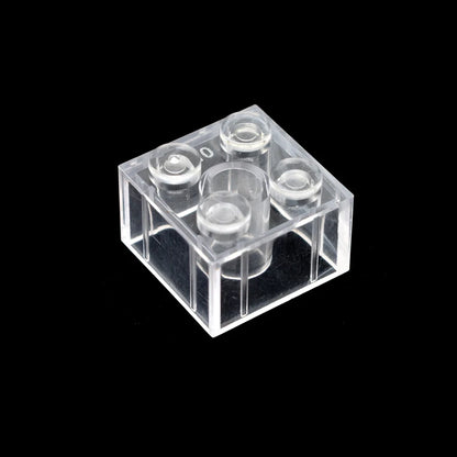Blocs de construction à monter soi-même, 60 pièces, figurines épaisses, briques 2x2 points, taille créative éducative, compatibles avec 3003 jouets en plastique pour enfants