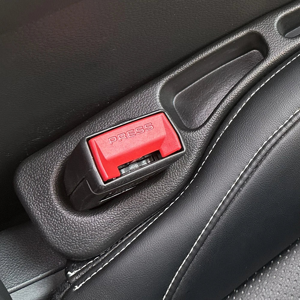 Boîte de rangement de fentes de siège de voiture, 2 pièces, sac entre les sièges, organisateur de Console, décoration intérieure, accessoires automobiles