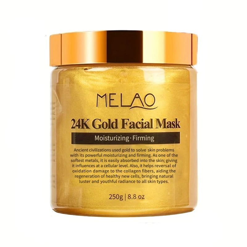 Tiroir AO-Masque facial doré 24K, masque de beauté, élimine la peau, masques qualifiée aux hydratants au collagène doré, France