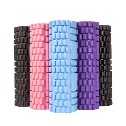 Rouleaux en mousse pour massage musculaire 30 cm – Rouleau en mousse pour le dos haute densité pour soulager les douleurs dorsales et la récupération musculaire dans les jambes et les bras