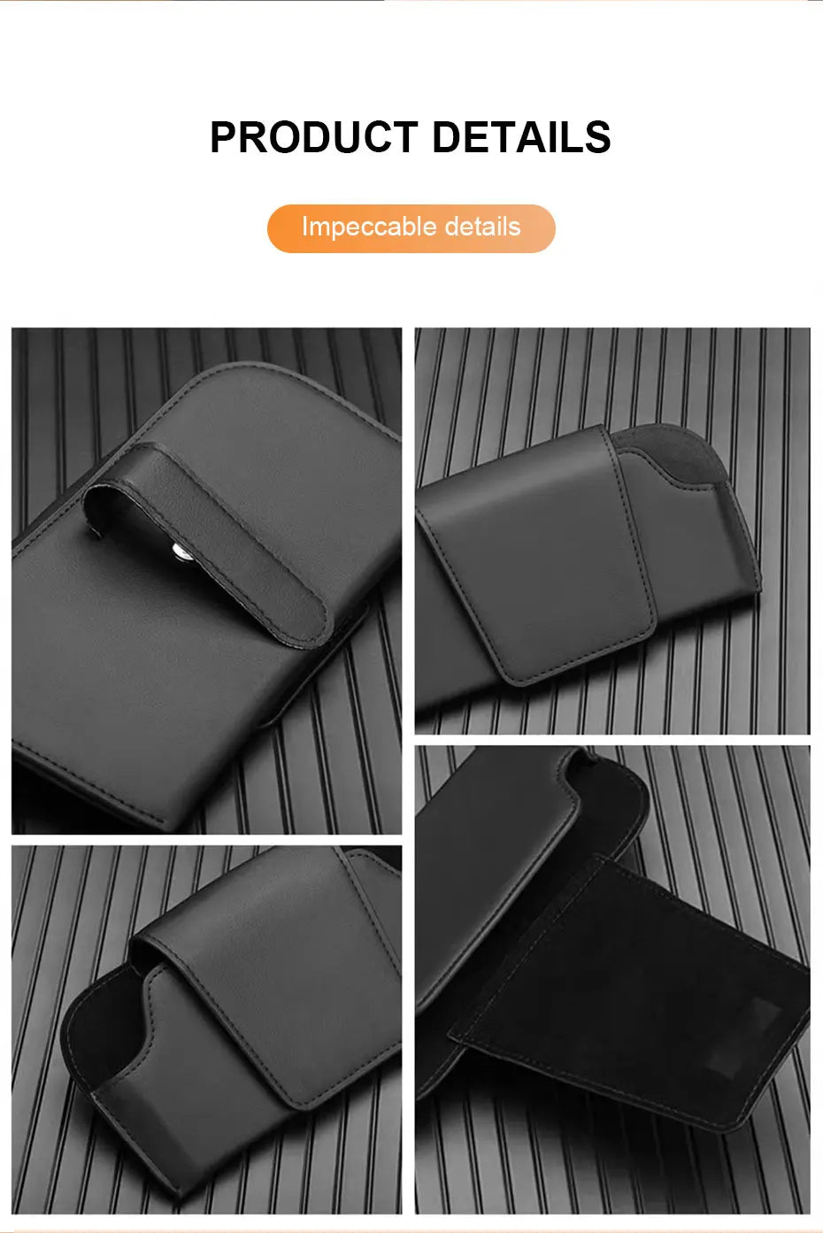SEAMETAL – porte-lunettes pare-soleil en cuir de vache, boîte de protection pour lunettes de soleil résistantes à l'usure, mallette de rangement pour lunettes automobiles