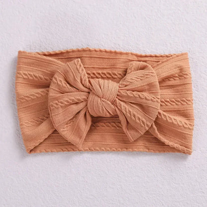 Bandeau élastique en Jacquard avec nœud papillon pour bébés, couvre-chef à nœud papillon, mignon, pour bébés filles, photographie pour nouveau-nés