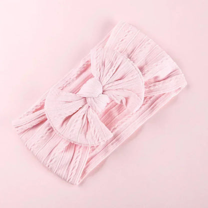 Bandeau élastique en Jacquard avec nœud papillon pour bébés, couvre-chef à nœud papillon, mignon, pour bébés filles, photographie pour nouveau-nés