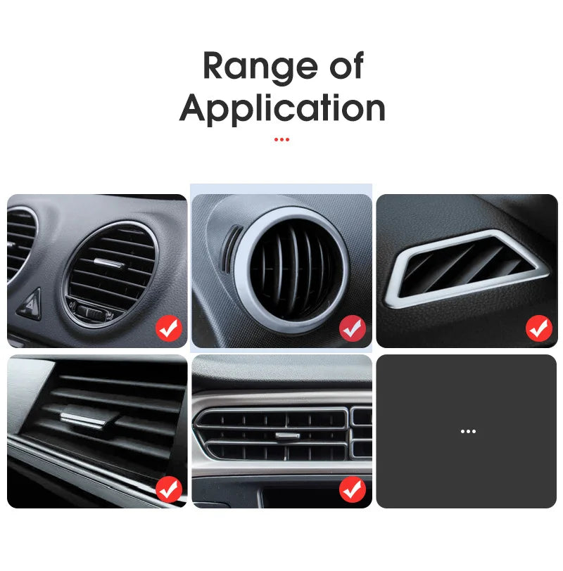 Support de voiture pour téléphone, Clip de ventilation, support de cellule Mobile pour RENAULT MEGANE 4 SCENIC TALISMAN ESCAPE 5 KOLEOS 2017 2018 2019