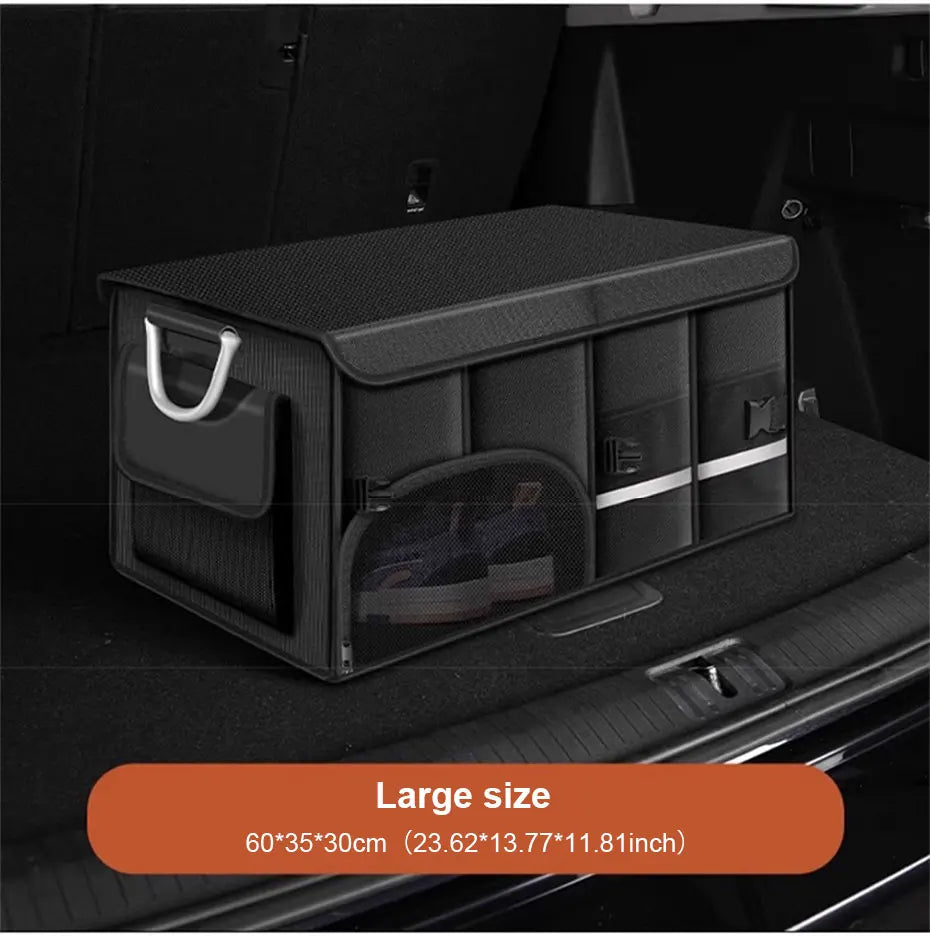 SEAMETAL-Coffre de Rangement Pliable, Étanche, Calandre Oxford, 110L, Grande Capacité, Évaluation de Voiture, Camping, Pêche, Facile à Transporter
