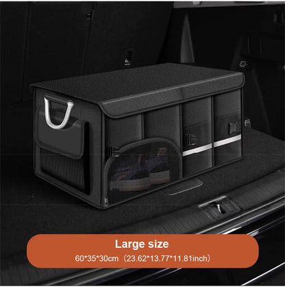 SEAMETAL-Coffre de Rangement Pliable, Étanche, Calandre Oxford, 110L, Grande Capacité, Évaluation de Voiture, Camping, Pêche, Facile à Transporter