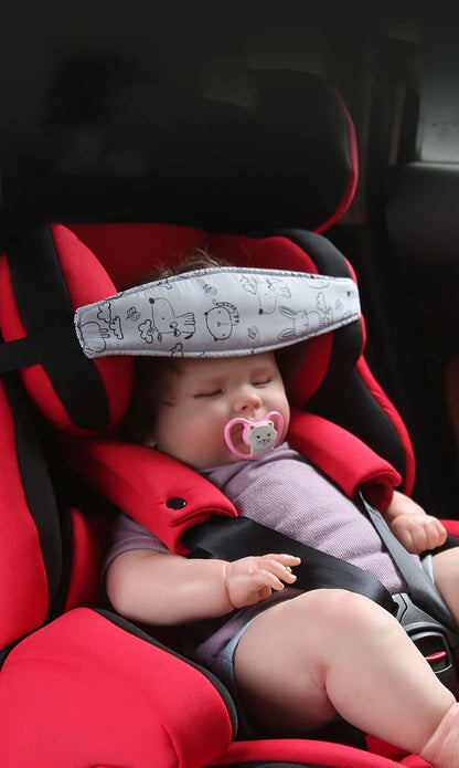 Support de tête de siège de voiture pour bébé, ceinture de fixation réglable pour garçon et fille, positionneur de sommeil, oreiller de sécurité pour bébé, protection de tête pour bébé