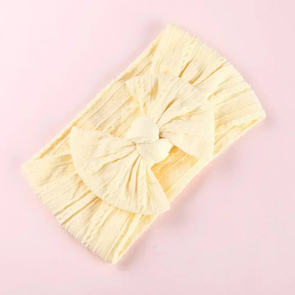 Bandeau élastique en Jacquard avec nœud papillon pour bébés, couvre-chef à nœud papillon, mignon, pour bébés filles, photographie pour nouveau-nés