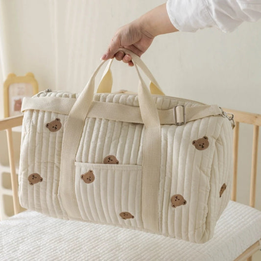 Grand sac de maternité pour maman, sac de rangement pour couches de bébé, grande capacité, organisateur d'articles pour bébé, sac de voyage pour femmes, sac à main multifonctionnel