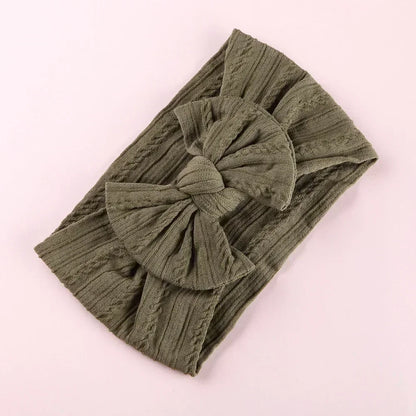Bandeau élastique en Jacquard avec nœud papillon pour bébés, couvre-chef à nœud papillon, mignon, pour bébés filles, photographie pour nouveau-nés