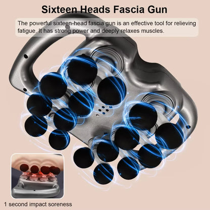 Pistolet de Massage musculaire Fascia, haute fréquence, Machine de Massage du dos, du corps, de la taille, électrique professionnel, pour les épaules et les jambes