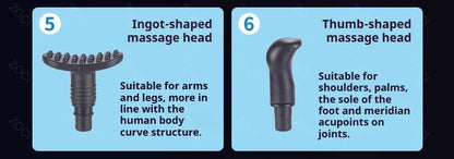 Mini pistolet de Massage Portable à 99 niveaux, pistolet à Fascia portatif, affichage numérique, masseur musculaire par Vibration, masseur de tissus profonds pour le corps
