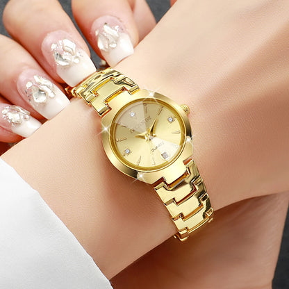 1PC Surprise mystère montre boîte aveugle-luxe femmes montres mode petit cadran calendrier montre à Quartz Reloj Mujer (sans boîte)