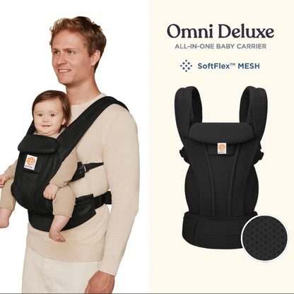Egobaby Omni Deluxe porte-bébé brise ergonomique sacs à dos support épaule taille ceinture fronde bretelles 360