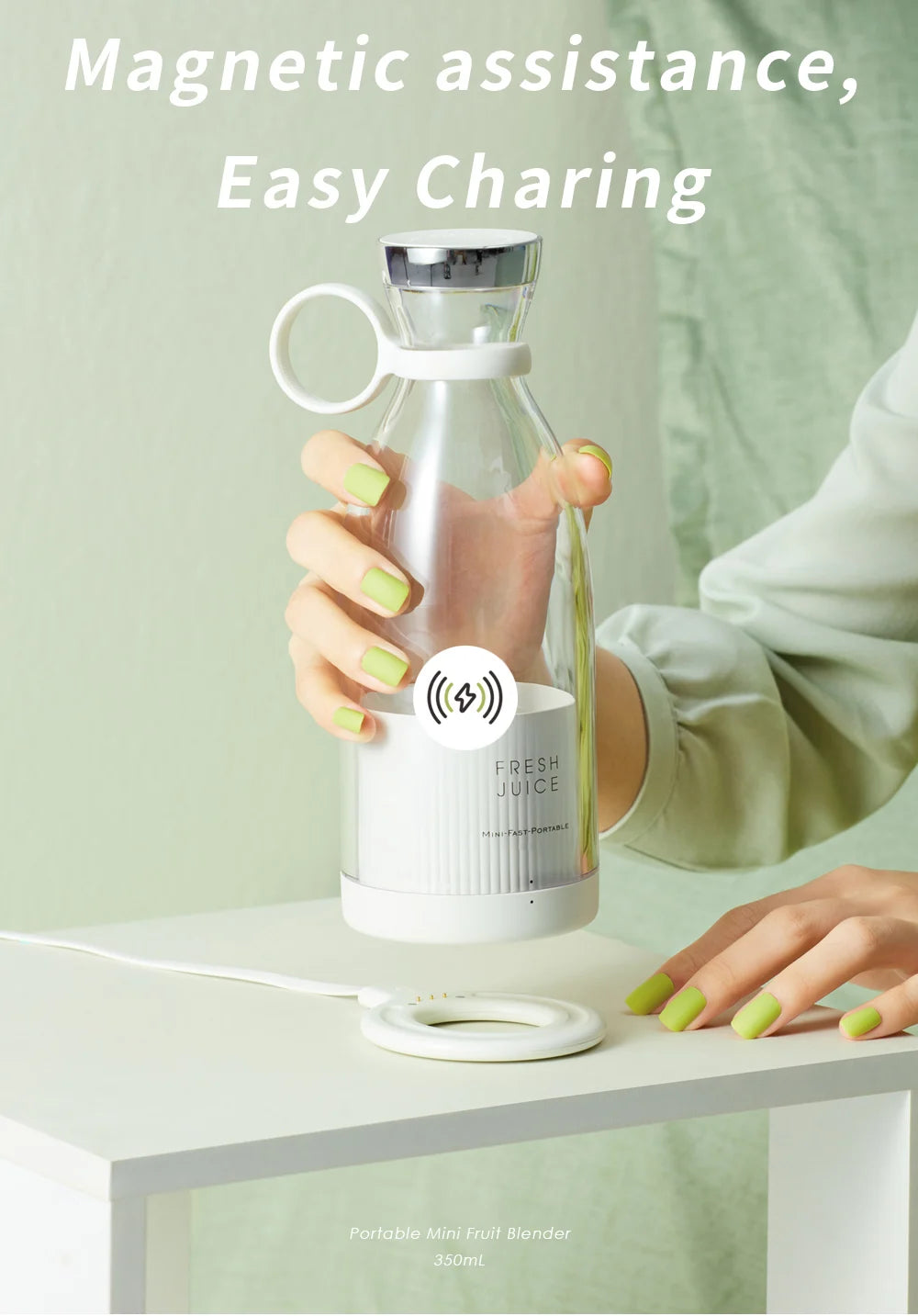 Presse-agrumes électrique Portable, Mini mélangeur de fruits Usb, extracteur de fruits, aliments, Milkshake, Machine multifonction pour jus
