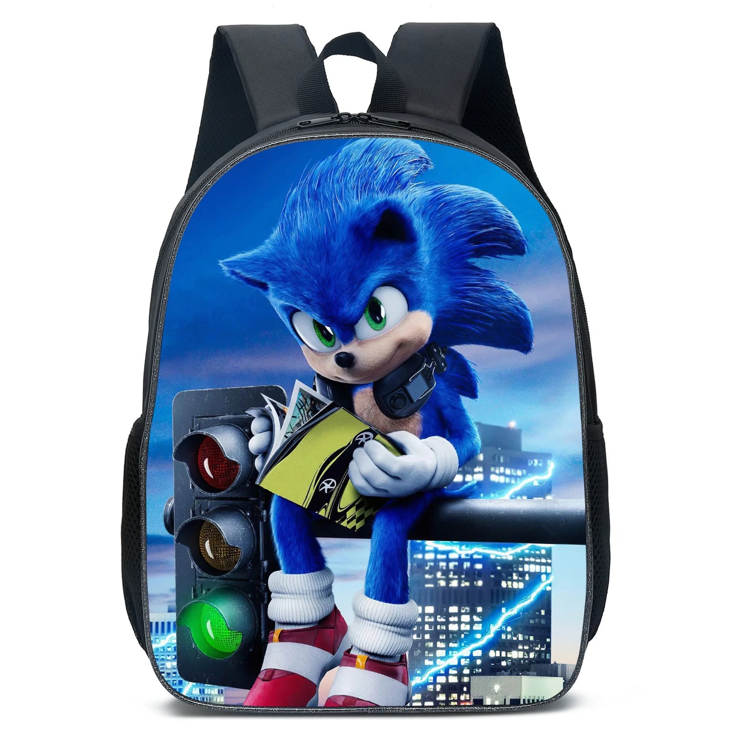 Sac à Dos d'École Primaire et Secondaire Sonic Bly IC pour Enfant, Nouvelle Collection