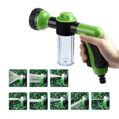 Buse de pulvérisation à haute pression, tuyau, pistolet de douche pour chien, 3 modes réglables, lavage des animaux domestiques, bain de nettoyage, mousse d'eau, savon, outil de nettoyage pour chien