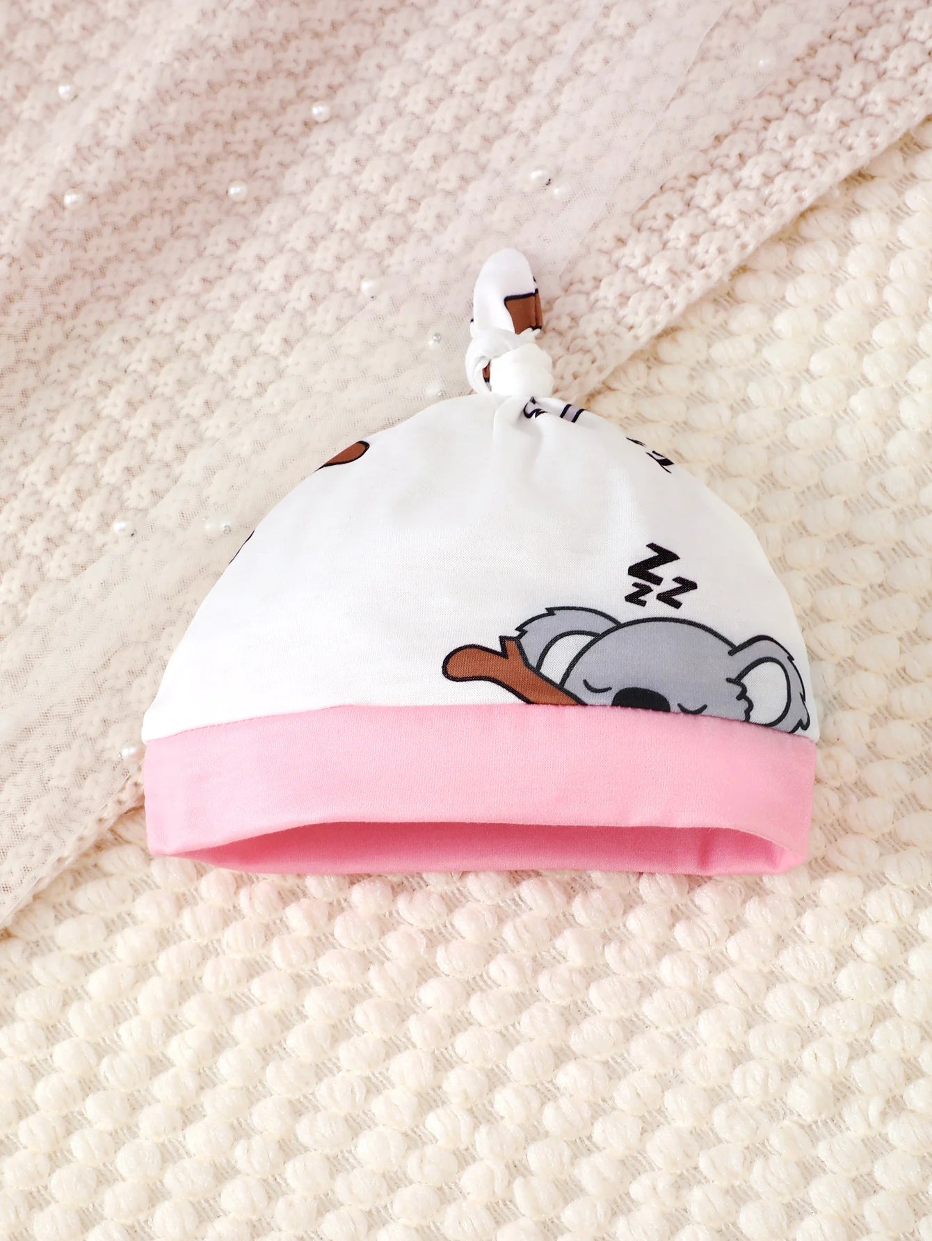 0-18 mois nouveau-né bébé mignon Koala combinaison + pantalon + chapeau trois pièces ensemble bébé fille printemps et automne ensemble bébé vêtements