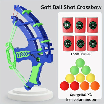 Jouet de pratique de cible de balle molle pour enfants, jouets de pratique de tir éducatifs avec balles souples