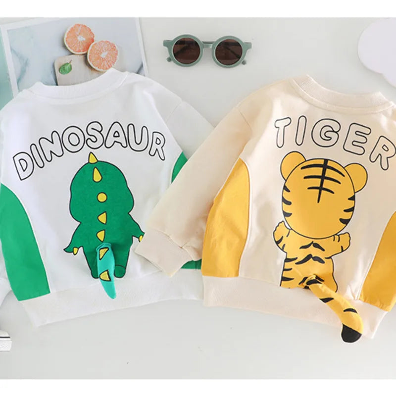 Nouveau printemps automne bébé vêtements enfants garçons filles dessin animé T-Shirt pantalon 2 pièces/ensembles enfant en bas âge Costume décontracté infantile enfants survêtements