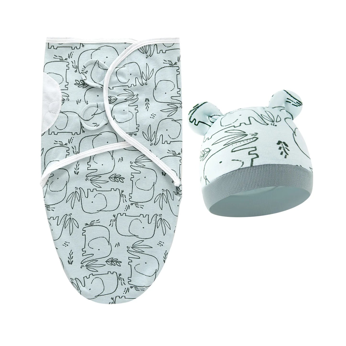 Bébé lange d'emmaillotage doux cocon bébé couvertures nouveau-né lange d'emmaillotage chaud coton bébé literie couverture