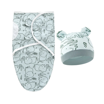Bébé lange d'emmaillotage doux cocon bébé couvertures nouveau-né lange d'emmaillotage chaud coton bébé literie couverture