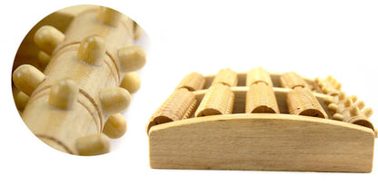 Rouleau de pied en bois, soins en bois, Massage, réflexologie, relaxation musculaire, soulagement, cadeau de Spa, Anti-Cellulite, outils de soins