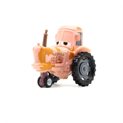 5 pièces Disney Pixar foudre McQueen voitures 1:55 véhicule moulé sous pression carrosserie en métal alliage matériel enfant modèle jouet voiture cadeau d'anniversaire