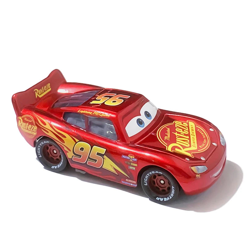 Pixar Disney voitures enfants jouet Anime Figure course foudre McQueen Mater 1:55 moulé sous pression dessin animé alliage véhicule enfants cadeau d'anniversaire