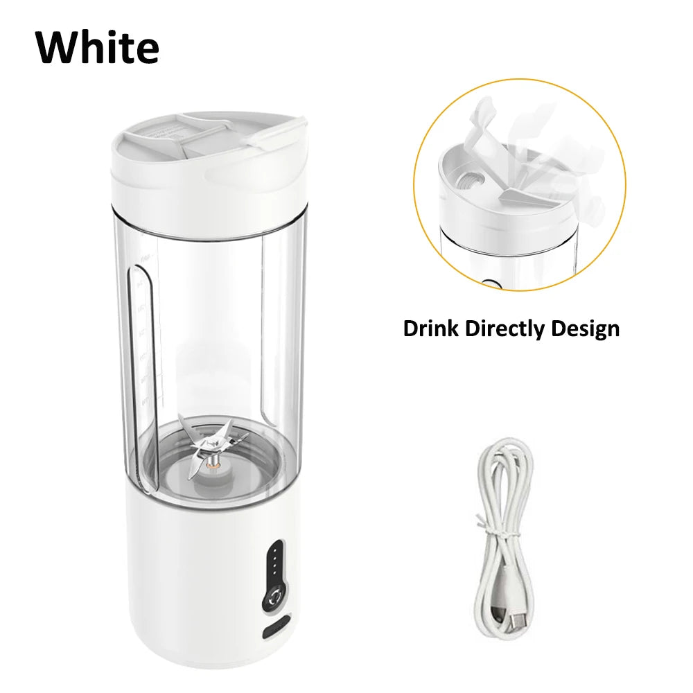 Mini mixeur de fruits électrique portable, mélangeur de jus frais orange, multifonction, aste, portable, centre commercial Ju479, SmUnvétérans wn ie