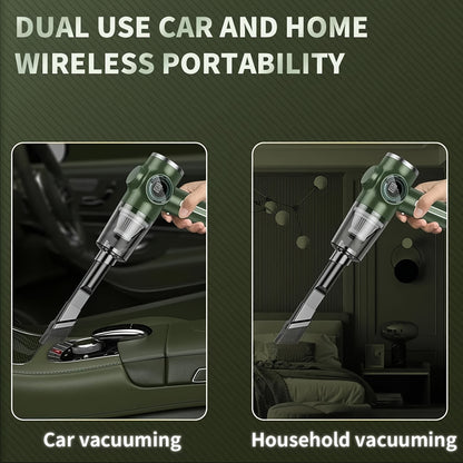 Wireless Automobile Vacuum Cleaner Portable Robot Cleaner Handheld Vacuum Pump Cordless for Car Home