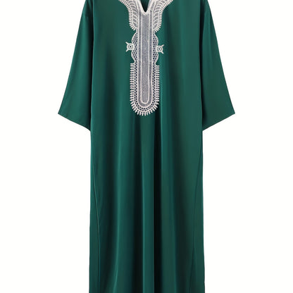 Men's White Lace Vintage Robe