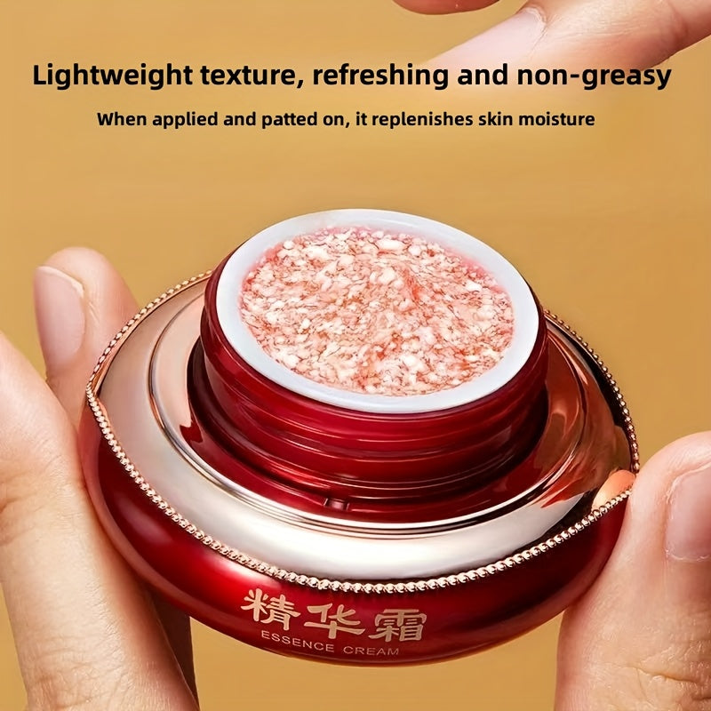 1pc Luxurious Dragon Blood Cream, Hyaluronic Acid Moisturizing Face Cream, Natural Finish, Medium Coverage, All Skin Tones, Suitable for All Skin Types,