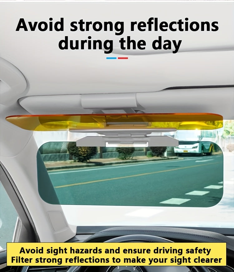 Polarized Sunshade for Automobile Anti Glare Polarized Sunshade - Easy to Install Buckle Closure to Prevent Glare/Uv/Stray Light, Safe Driving, Suitable for Use with Sedans, SUV, Truck