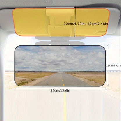 Polarized Sunshade for Automobile Anti Glare Polarized Sunshade - Easy to Install Buckle Closure to Prevent Glare/Uv/Stray Light, Safe Driving, Suitable for Use with Sedans, SUV, Truck