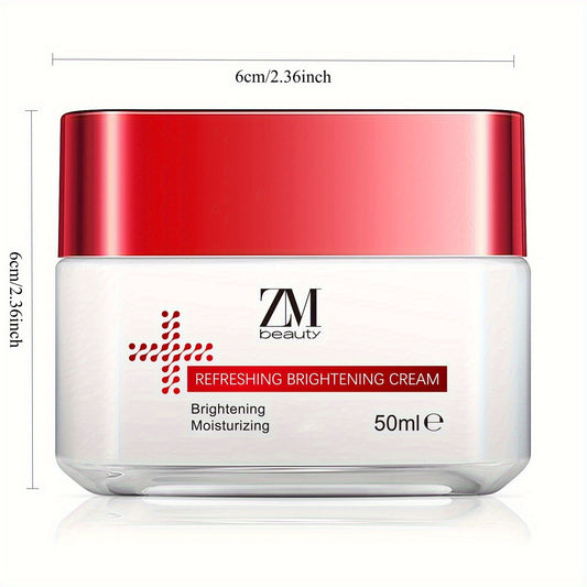 Korean Deep Moisturizing Face Cream - Long-Lasting Hydration Formula for All Light Beige Tones, Improves Dryness & Smooths Rough Light Beige, Nourishing Care Tightening Facial Cream with Hyaluronic Acid & Glycerin, 6, 76oz/,